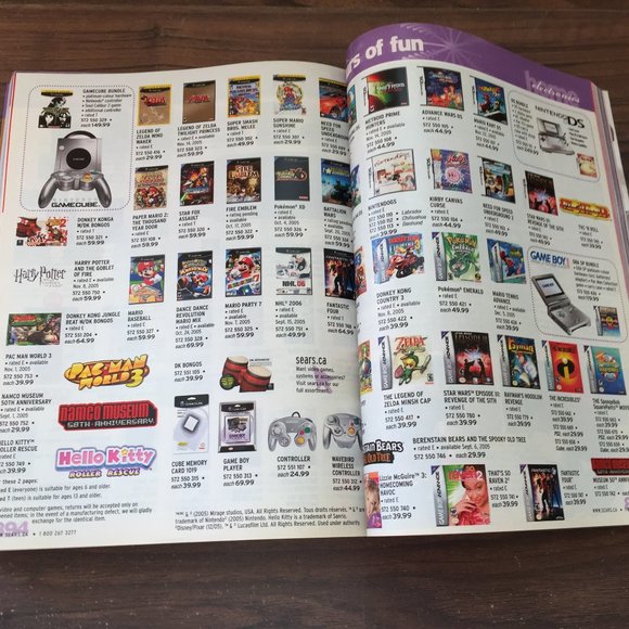 2005 Sears Christmas Wishbook Catalog Canada - Picture 12 of 12